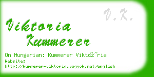 viktoria kummerer business card